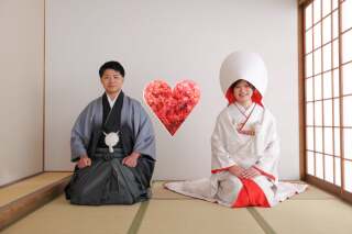 屋内庭園とハウススタジオで幸せいっぱいの撮影を！