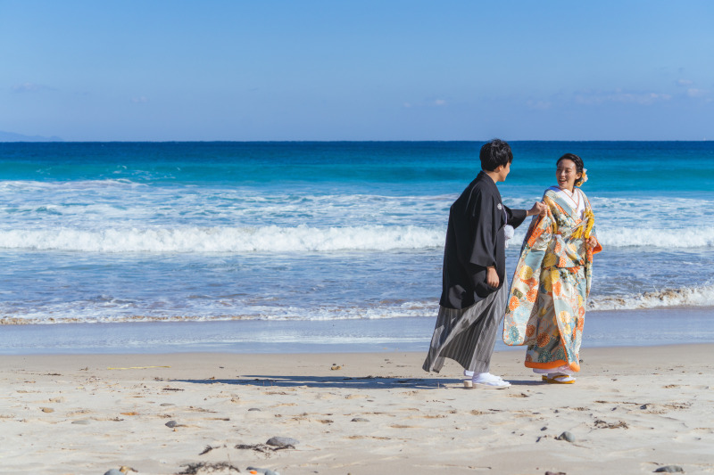 海が見える 白浜神社