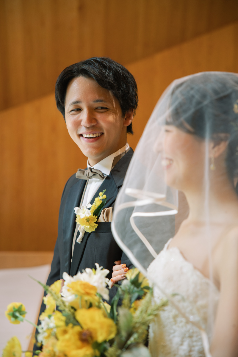 チャペルで撮影！