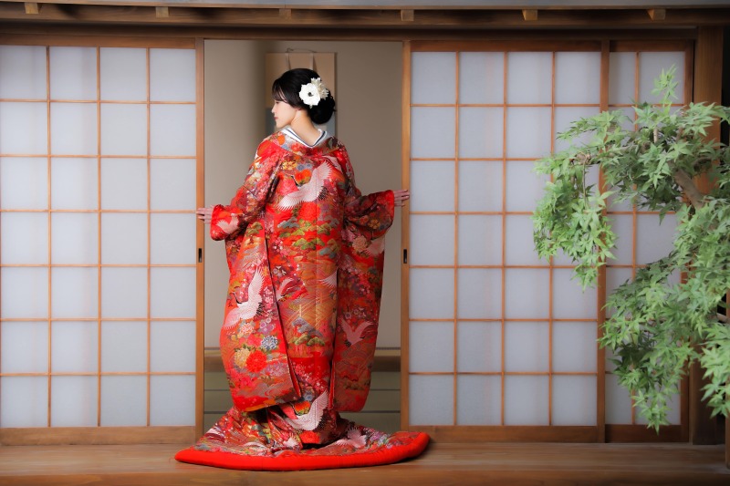 屋内庭園×洋装ハウススタジオで和洋装撮影しませんか?