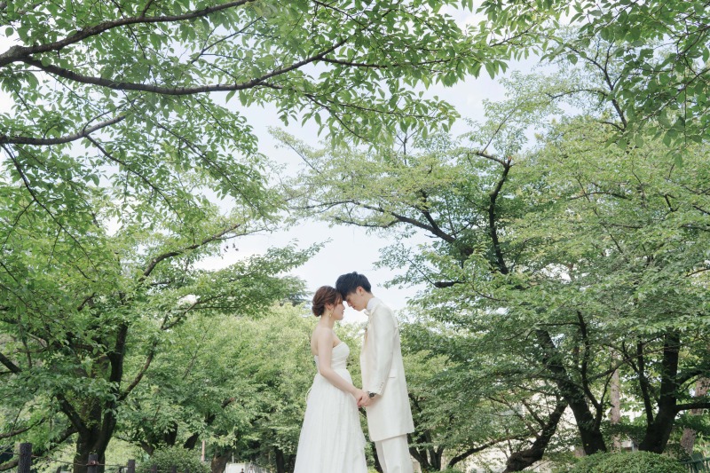 大宮公園ロケーションと屋内庭園の2着プランのご案内です！！！