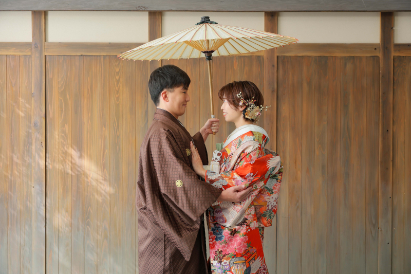 和の魅力満載の屋内庭園