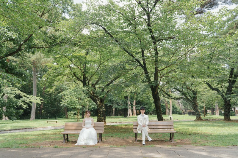 大宮公園ロケーションと屋内庭園の2着プランのご案内です！！！