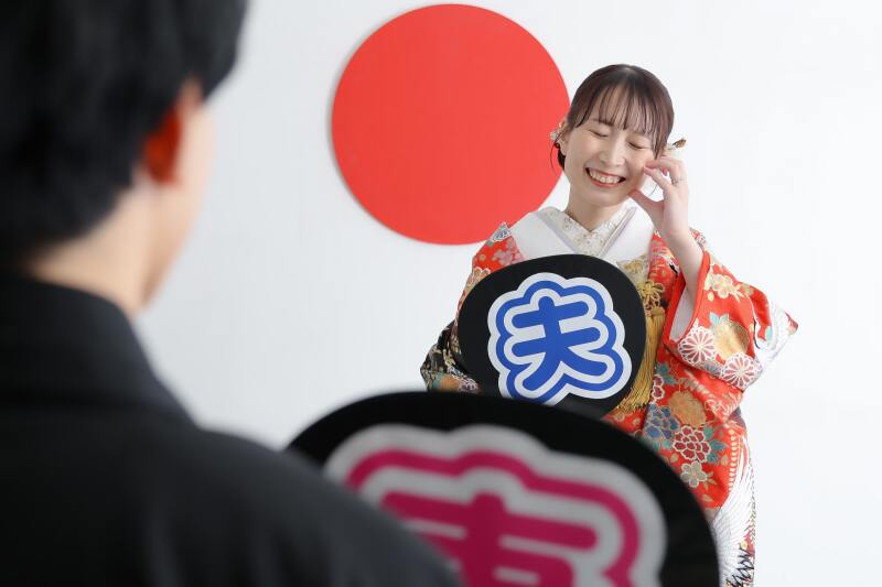 屋内庭園で『お二人ならでは』を詰め込んだ撮影を!