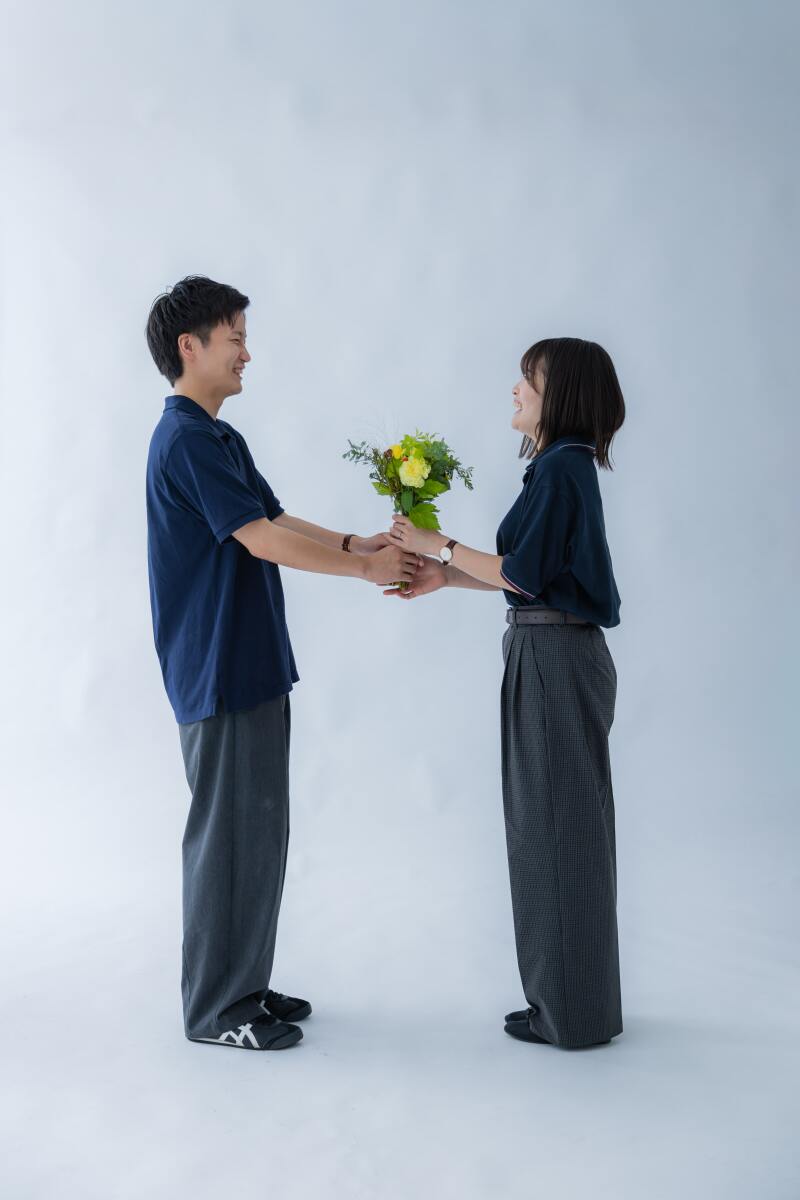 私服でも撮影しましょう!