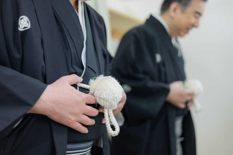 和装でオシャレに。