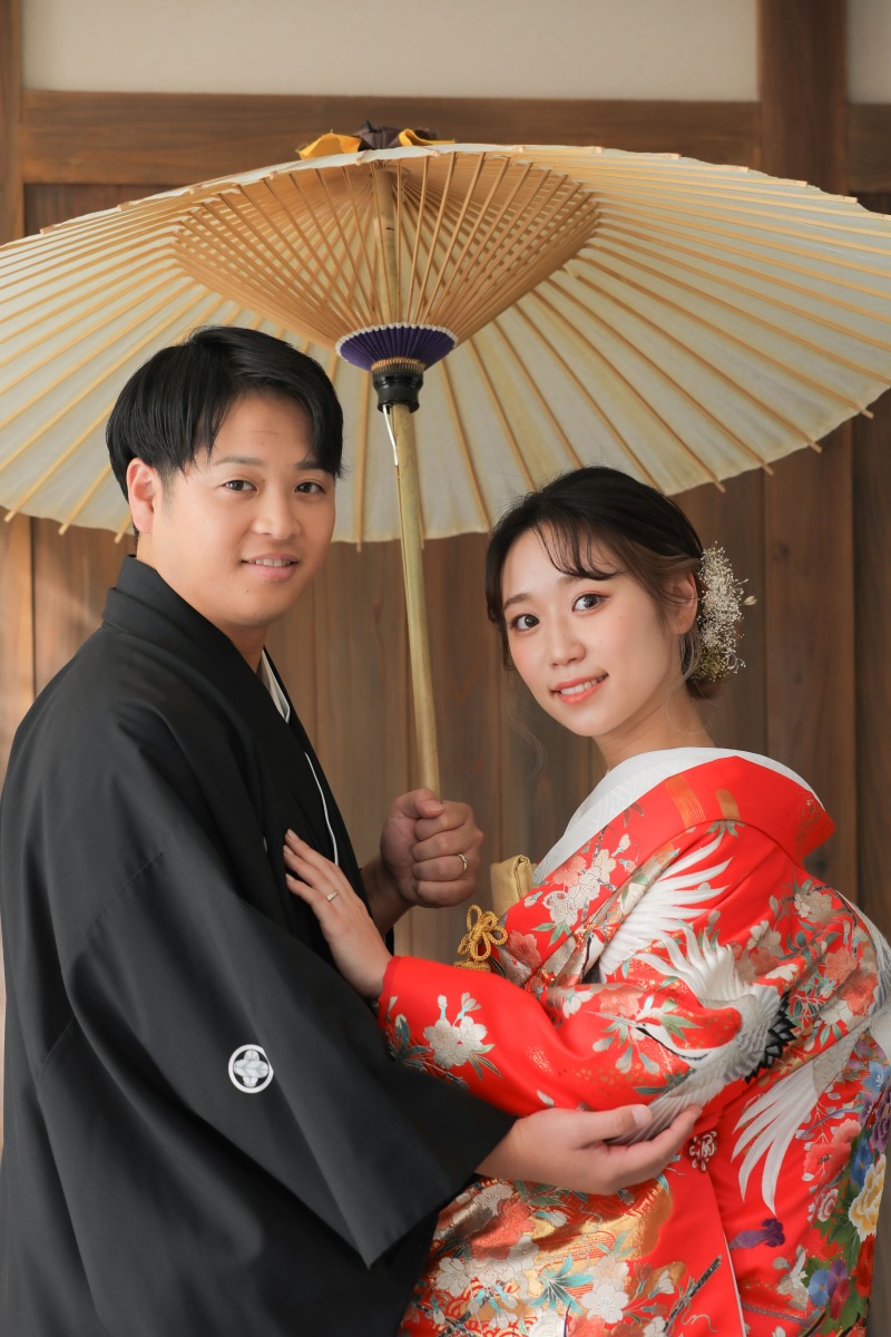 和装で2着