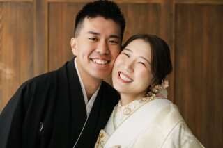 屋内庭園でまるで外のような撮影