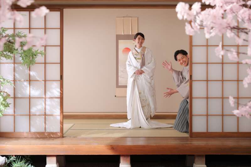 和装でお二人らしいお写真を残しませんか?