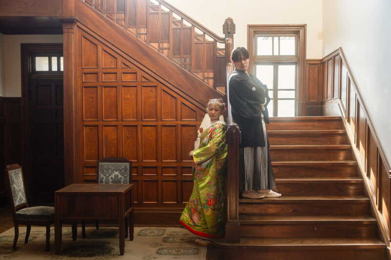 レトロモダンなフォトウェディングを和装で
