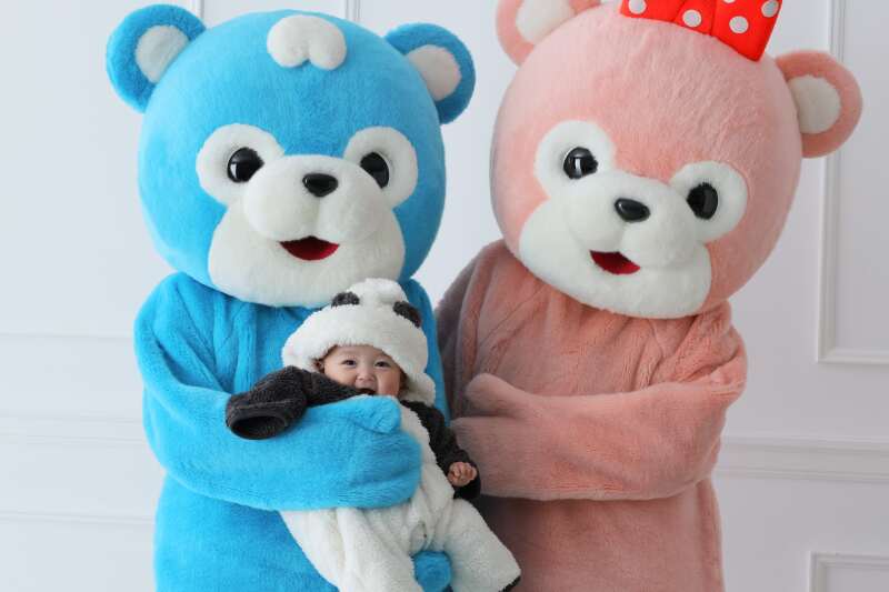 お子様と一緒&着ぐるみでも!