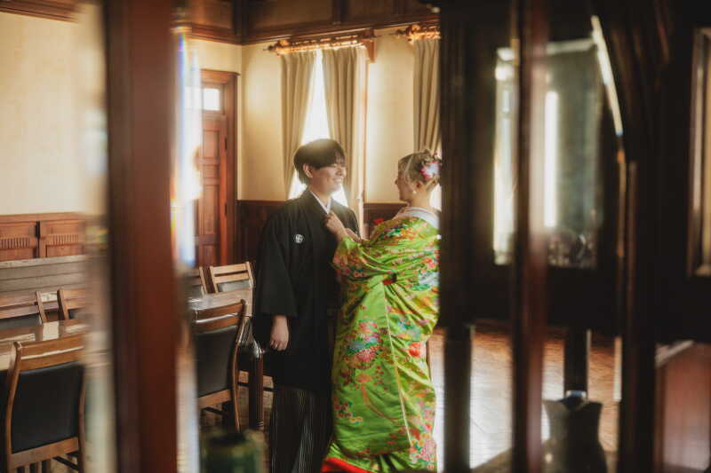 レトロモダンなフォトウェディングを和装で