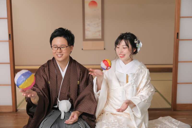 お二人に合わせた撮影!