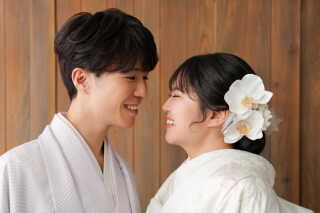 趣を変えてお二人らしく