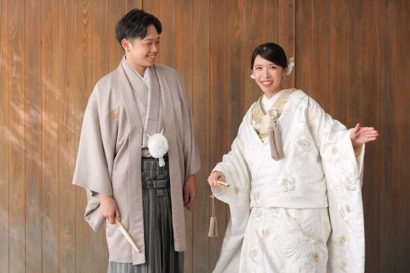 和装でお二人らしいお写真を残しませんか?