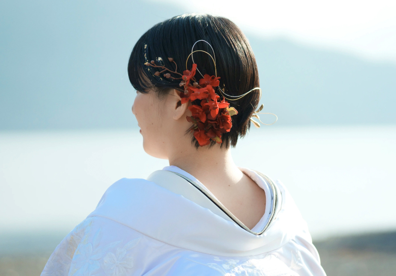 短めのヘアでもアレンジ楽しめます〜Part.1