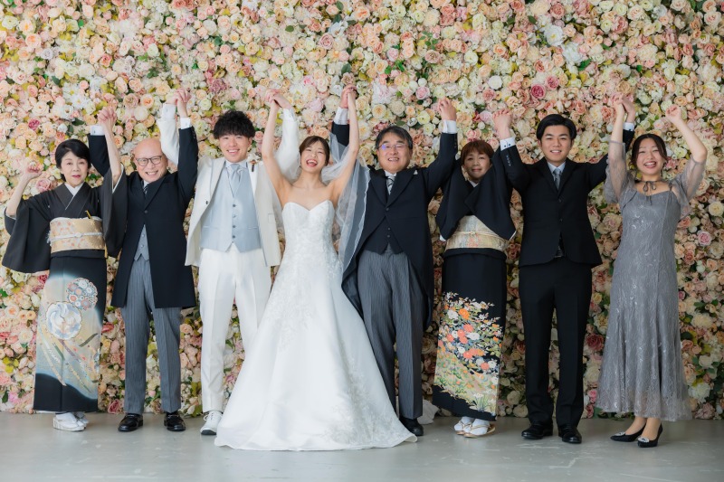 和屋内庭園とハウススタジオで笑顔いっぱいの撮影!