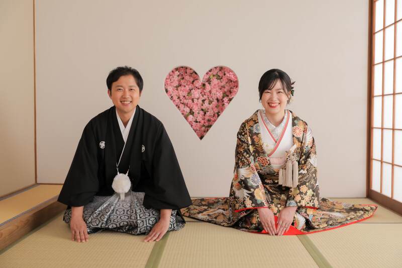 スタジオにて和装も洋装もしっかり残しませんか？