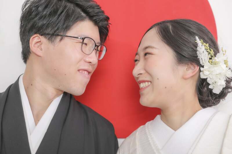 屋内庭園スタジオでの和装撮影を!