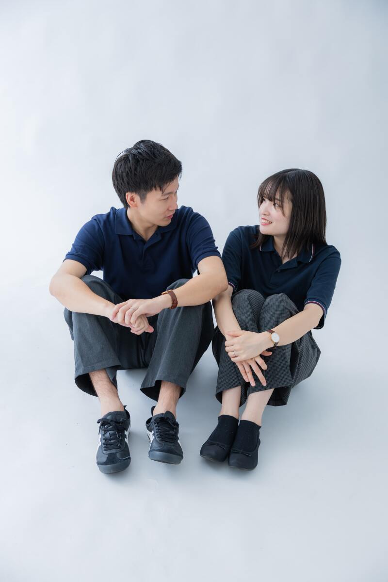 私服でも撮影しましょう!