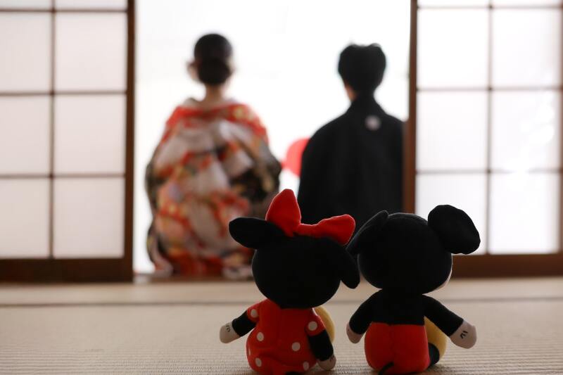 屋内庭園で『お二人ならでは』を詰め込んだ撮影を!