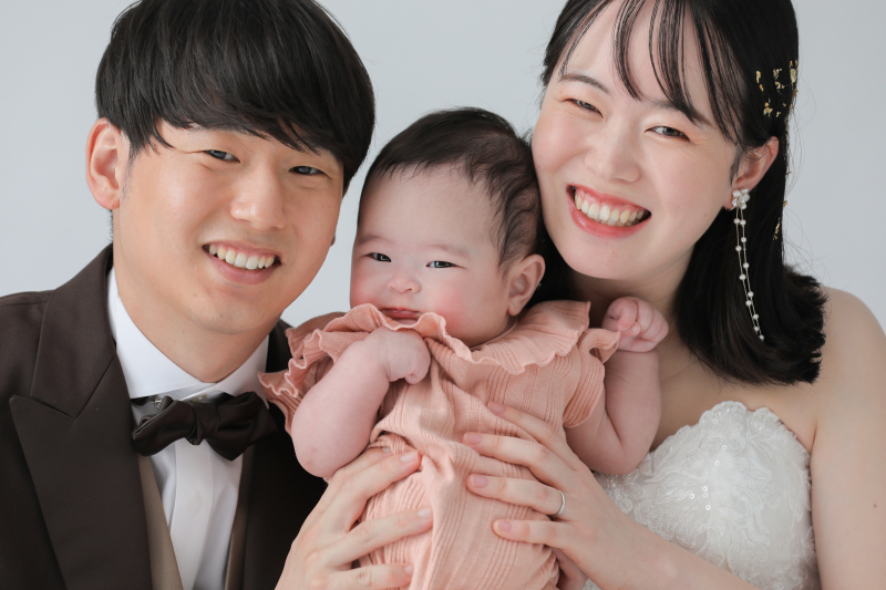 お子様とスタジオ撮影♡
