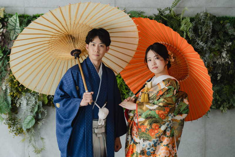 ハウススタジオで和装撮影