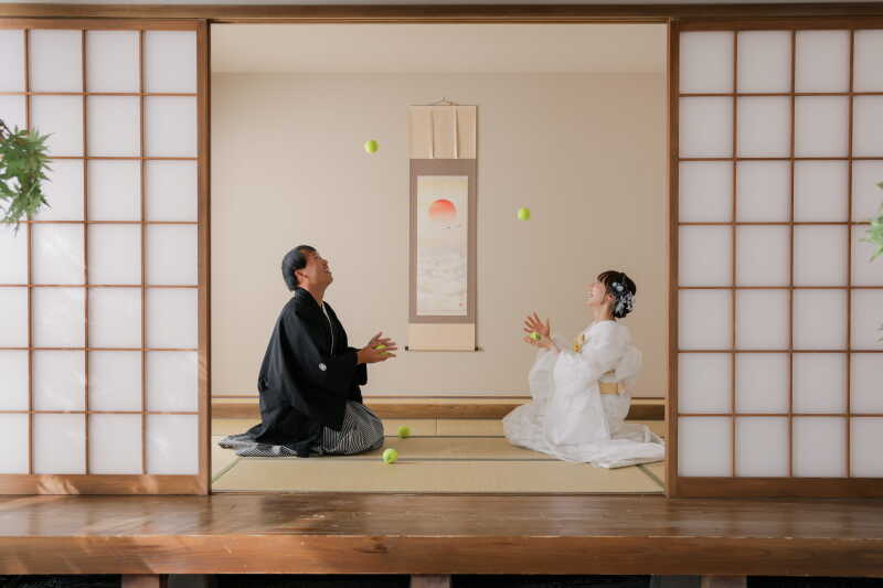 お二人との楽しいひと時を。