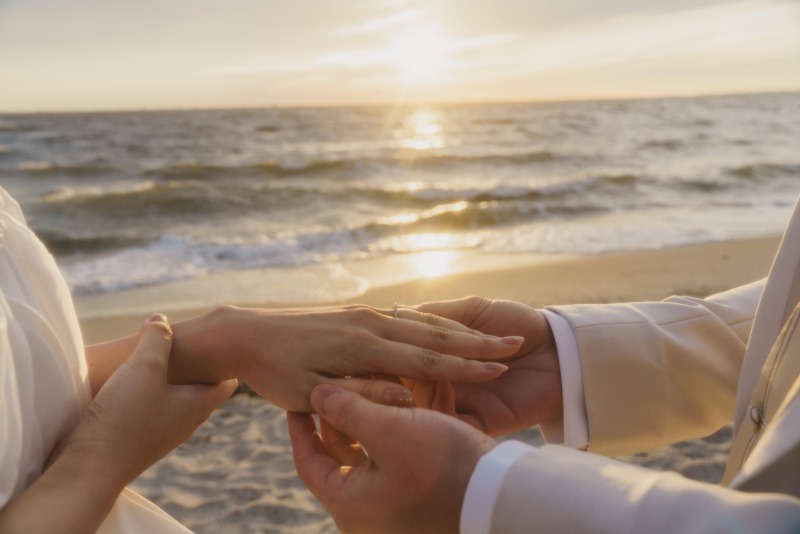 緑と夕日の稲毛海浜公園撮影！