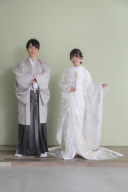 レースの打掛コーディネートのご紹介＊