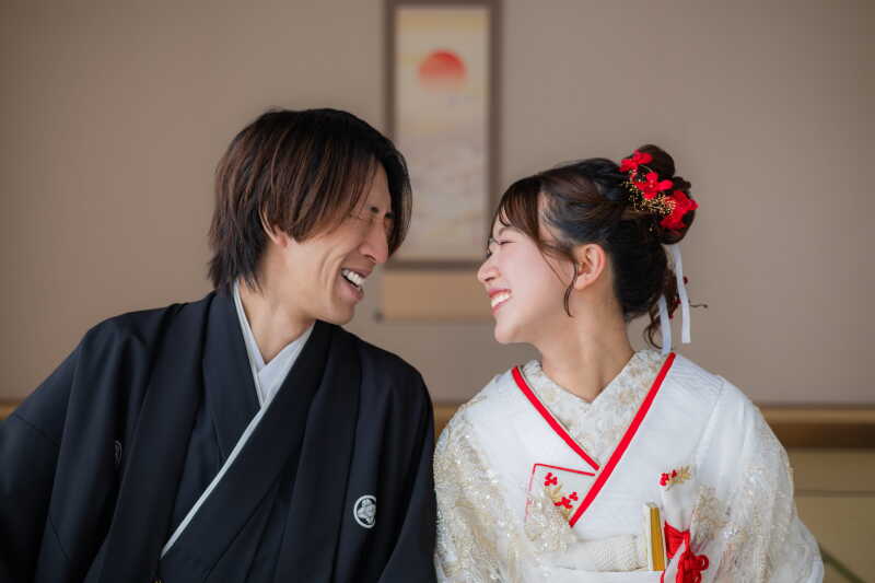 笑顔いっぱい！屋内庭園スタジオ撮影！