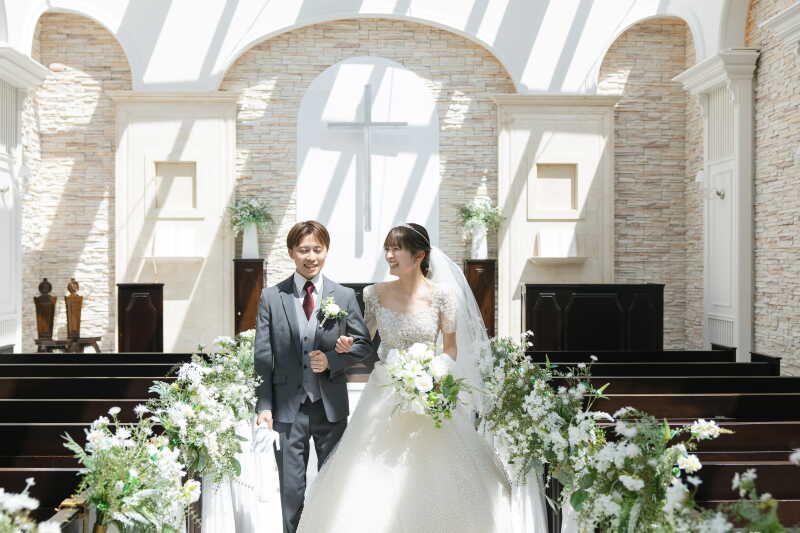 チャペルでお二人らしく！