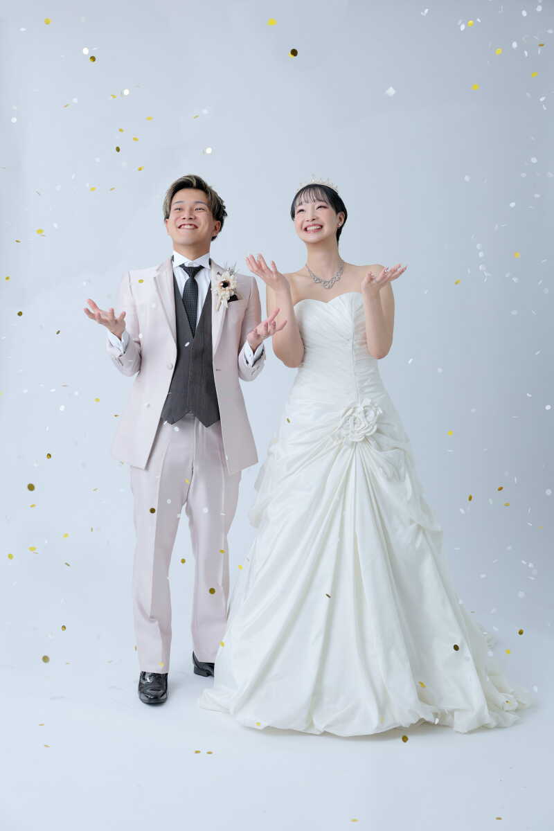 アイテムも使ってお二人らしく！