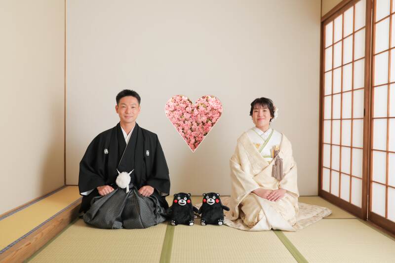 好きなものと和装撮影