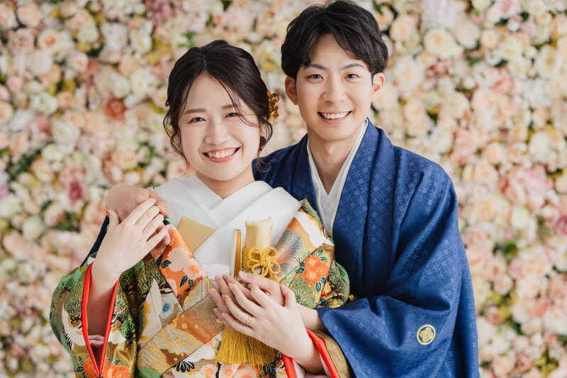 ハウススタジオで和装撮影