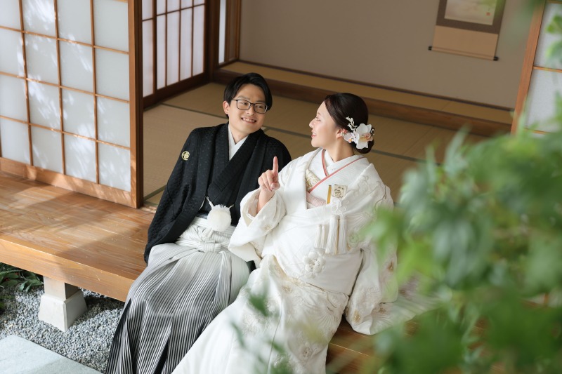 和の魅力満載の屋内庭園♡
