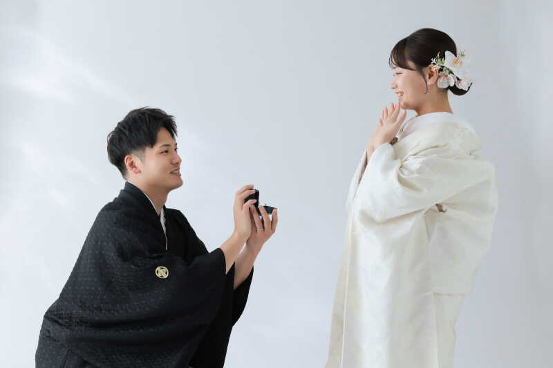 キラキラコンフェッティも！和装スタジオPLUS＋♡