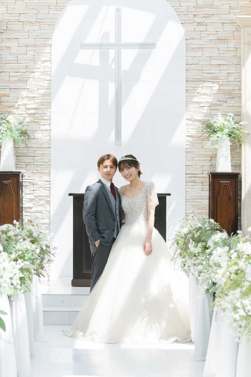 チャペルでお二人らしく！