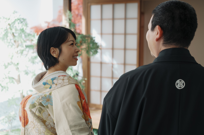 撮影もお二人の新たな思い出に