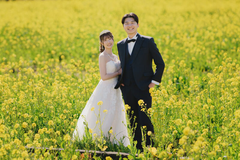 伊豆ロケーションのご紹介!菜の花と海と灯台で。