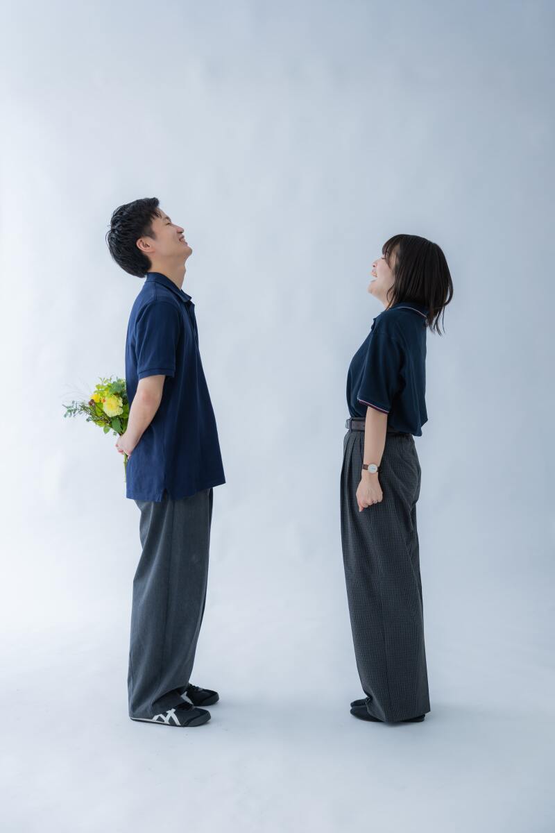 私服でも撮影しましょう!