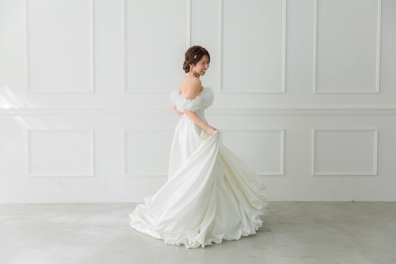 可愛くお二人らしくを洋装ハウススタジオで。