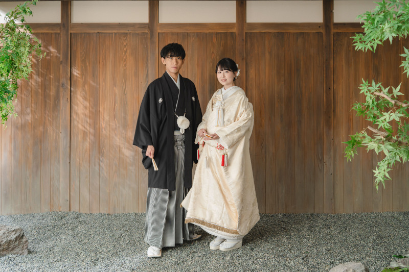 スタジオ&洋装ロケーションで、和装洋装を1日で。
