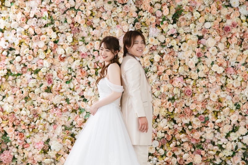 スタジオで3着撮影!