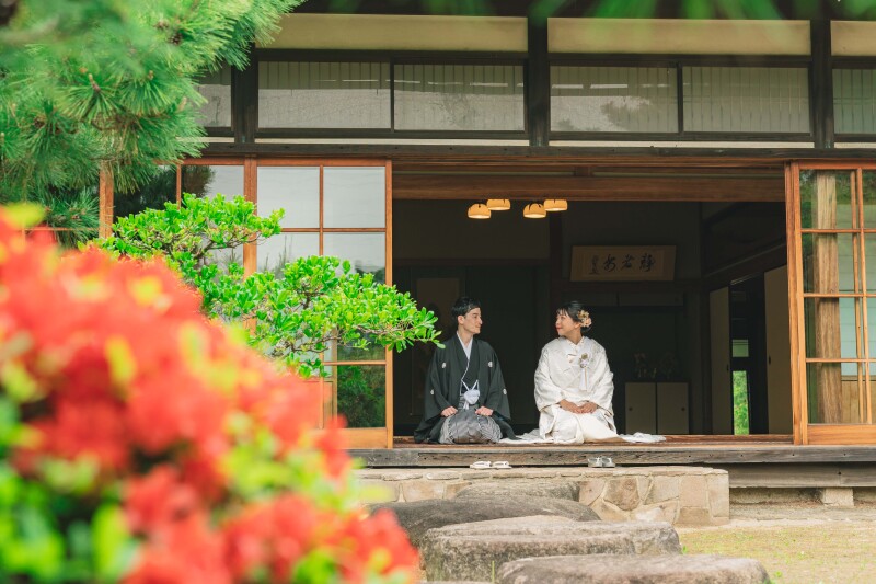 【温山荘】和歌山にある和装の前撮りスポットをご紹介