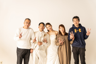 フォトウェディングに家族の同行ってOKなの？