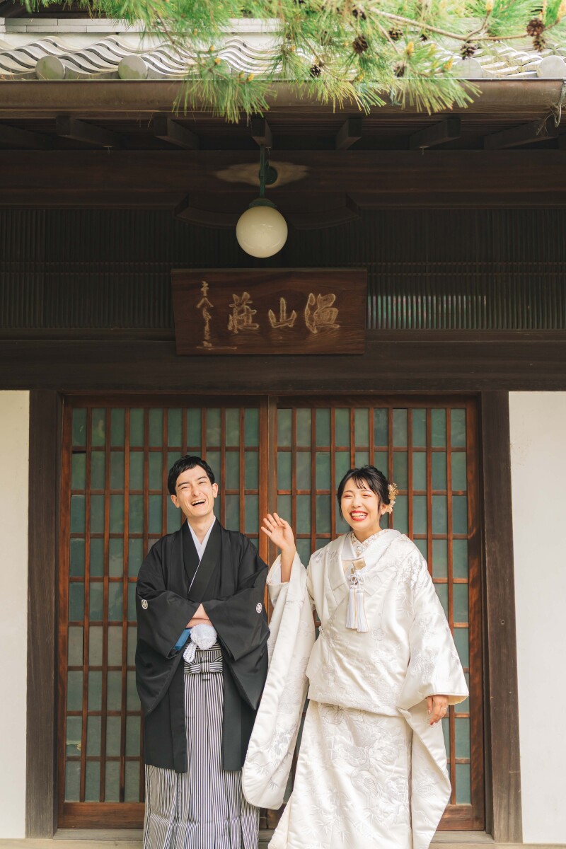【温山荘】和歌山にある和装の前撮りスポットをご紹介