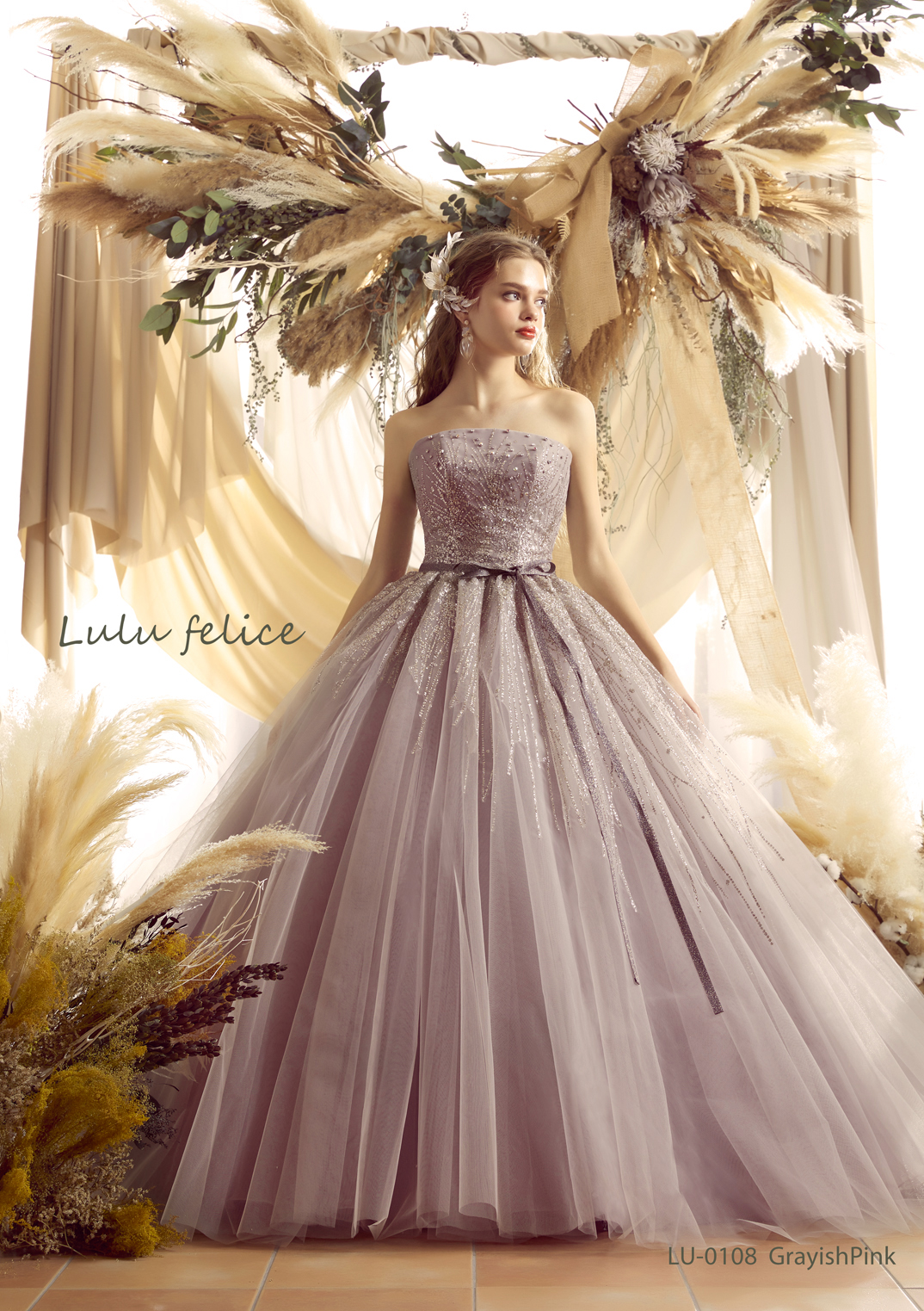 lilLilly×valfre LUCYチェリードレス プリンセスリリー」コルセットドレス