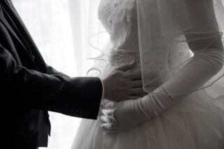 お客様からのお問い合わせ『妊娠中(後期)です。着用できるドレスはありますか？』