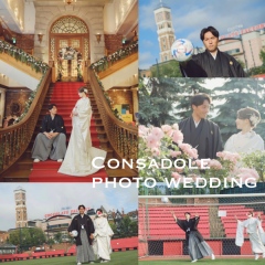 松原修平選手にコンサドーレフォトウエディングをしていただきました♪